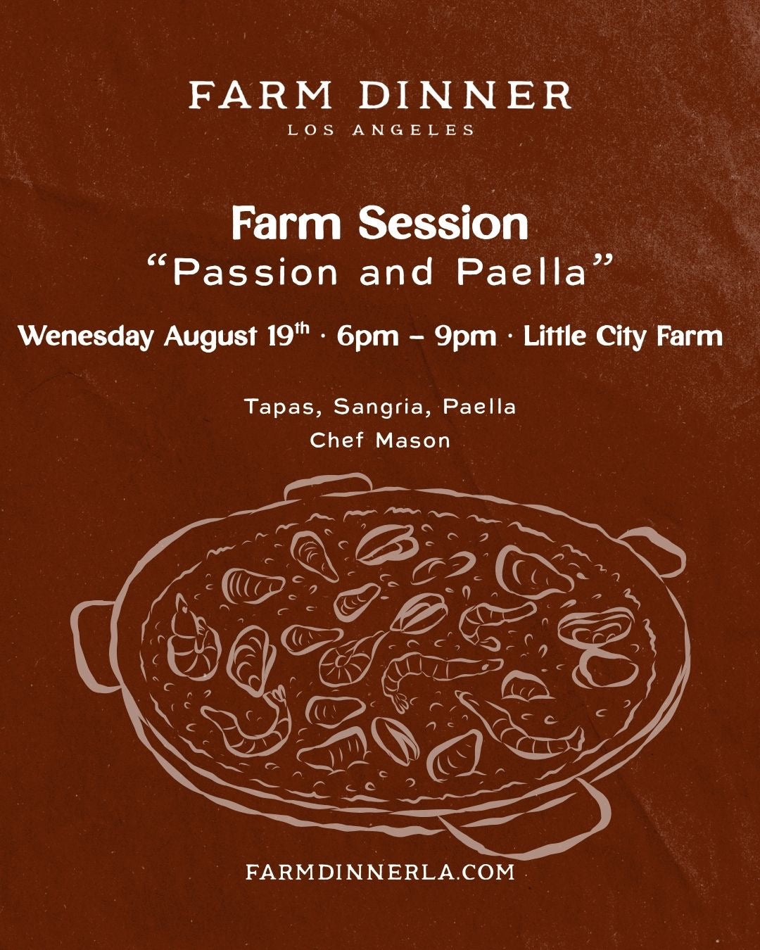 Passion & Paella: An Evening at Little City Farm